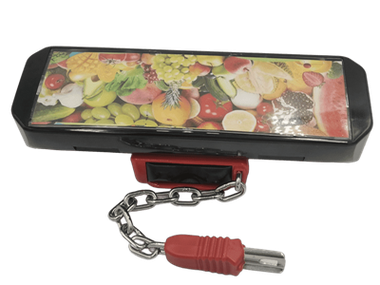 Advertising Board With Coin Lock For Supermarket Trolley