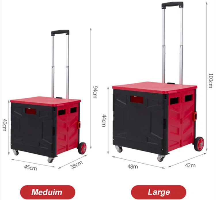 2 In 1 Foldable Shopping Cart With Wheels 2 In 1 Foldable Shopping Cart With Wheels