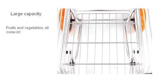 Shopping Cart with 360 Wheels7_