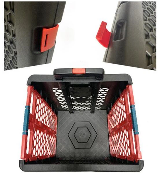 foldable shopping trolley with wheels