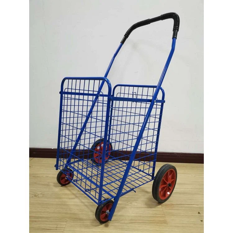 Fold Up Shopping Cart with Wheels