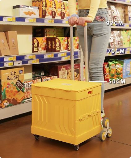 Foldable Shopping Cart With Wheels