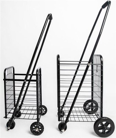 Folding Shopping Trolley On Wheels