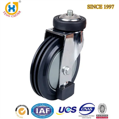 Escalator Caster For Shopping Trolley