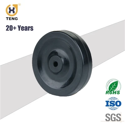 When will the cost advantage of recyclable materials in industrial casters be...