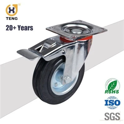 Solid Rubber Caster Wheels